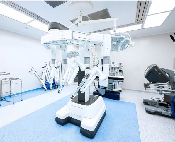 Robot Da Vinci: solo la Ciudad de México, Guadalajara, Monterrey, y Torreón, han comenzado a utilizarlo.