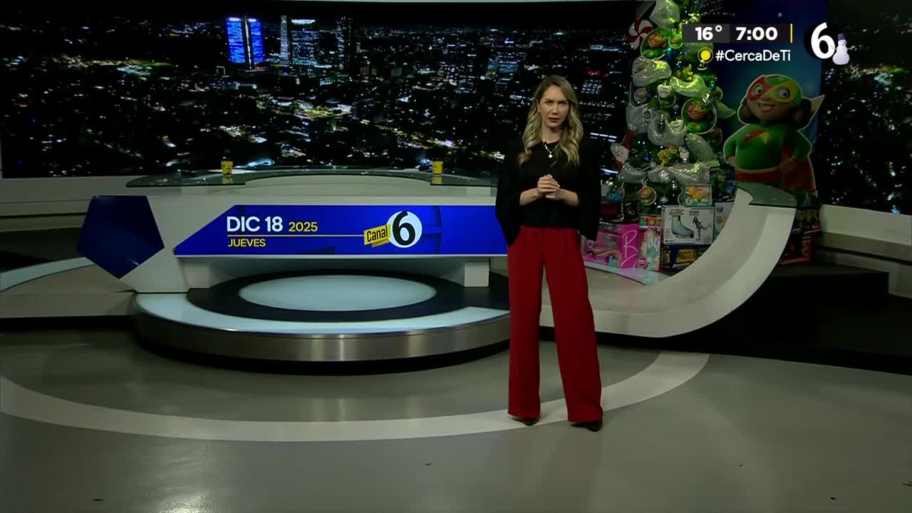 Telediario nocturno CdMx, jueves 18 de diciembre de 2025.