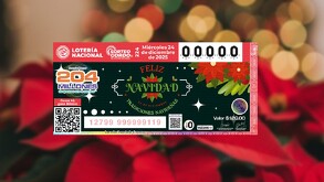 Boleto de Gordo de Navidad para Lotería Nacional