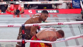 Pelea entre Jake Paul y Anthony Joshua.