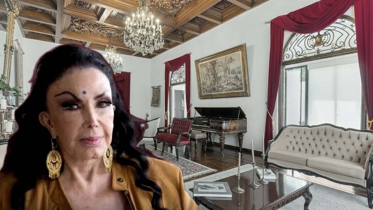 Habitación de la casa de 'La Tigresa' en Paseo de la Reforma