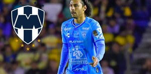 Daniel Aceves jugando para los tuzos de Pachuca, equipo al cual llegó desde pequeño para formarse en las categorías inferiores del club.