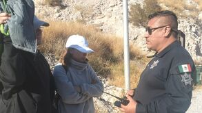 Dos jóvenes rescatados tras extraviarse en el cerro del Cristo de las Noas en Torreón