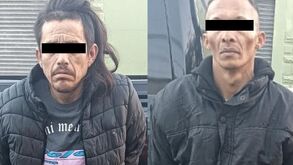 Hombres detenidos en Monterrey