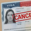 Visa de los Estados Unidos de América cancelada