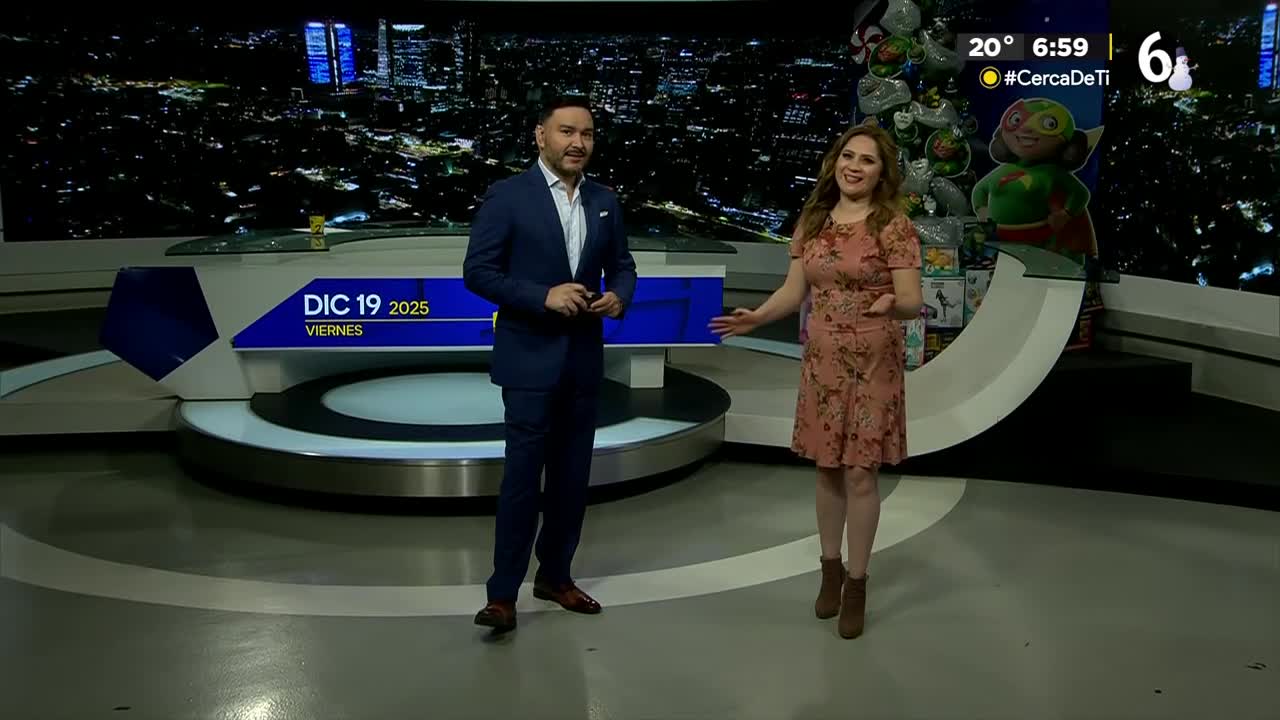 Telediario nocturno CdMx, viernes 19 de diciembre de 2025.