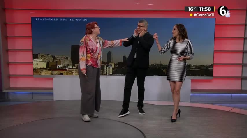 Programa conducido por Jaime Núñez, Fernanda Tapia y Ana Balderas, viernes 19 de diciembre de 2025.