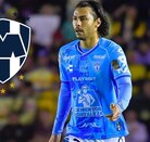 Daniel Aceves jugando para los tuzos de Pachuca, equipo al cual llegó desde pequeño para formarse en las categorías inferiores del club.