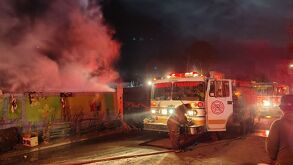 predio abandonado en Torreón se incendia y es sofocado por elemento de Bomberos de la ciudad