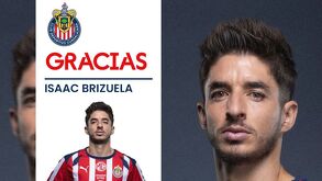 Chivas agradeció a Brizuela con un post en redes sociales.