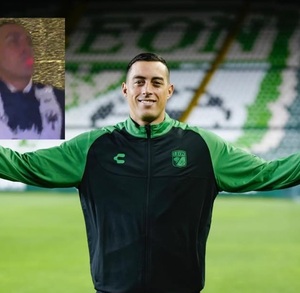 Rogelio Funes Mori en su presentación con el Club León para el Apertura 2025 en la Liga MX.