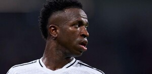 Vinicius Júnior; jugador de los merengues del Real Madrid.