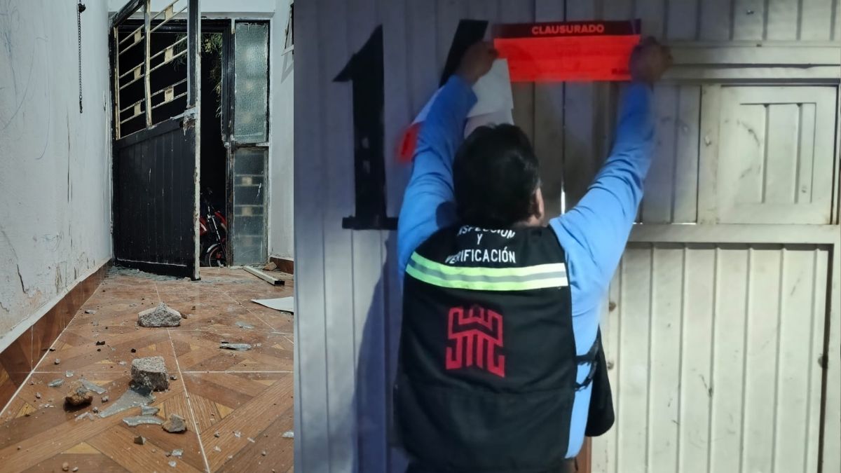 Quinta siendo clausurada en la colonia Miguel Alemán