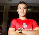 Erick Torres en un día de medios con el Club Deportivo Guadalajara.