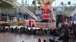 Por la Navidad de este 2025, la policía de Zapopan realizó la entrega de regalos a niños del municipio.