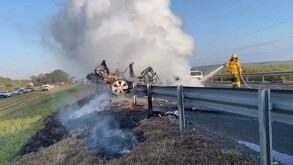 Accidente carretera Monterrey-Nuevo León