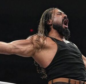 Andrade, durante su última presentación en AEW en 2025.