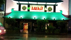 Fachada de Luau, restaurante de comida oriental ubicado en la colonia Juárez donde se reportó una balacera.