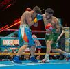 Brandon Mejía en la Final del Peso Pluma en el Boxing Grand Prix