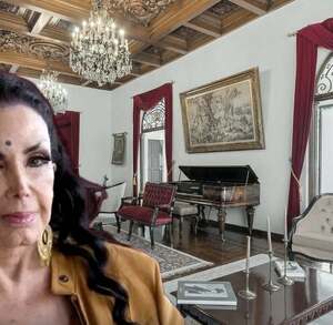 Habitación de la casa de 'La Tigresa' en Paseo de la Reforma