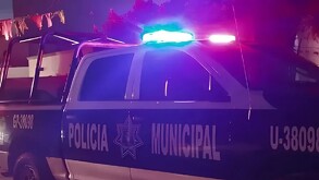 Autoridades de Seguridad atendiendo el reporte de un delito en Gómez Palacio.