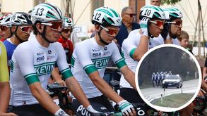 Los miembros del equipo SC Pdovani fueron atacados a balazos por un automovilista en Italia.