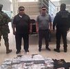 Detienen a Iván 'N' y José 'N' en Naucalpan; transportaban 37 millones de pesos en bolsas de plástico.
