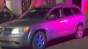 Este es uno de los vehículos que se vieron involucrados en el ataque contra los policías de Coronango.