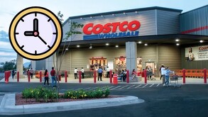 Entrada de sucursal de Costco.