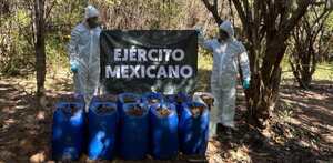 Personal del Ejército Mexicano en operativo.