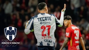 Roberto de la Rosa, después de anotar gol contra Toluca.