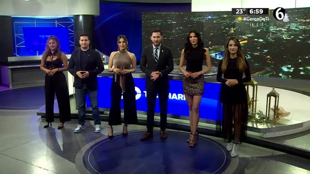 Programa conducido por Pamela Longoria, Víctor González y Sandra González, martes 23 de diciembre de 2025.