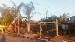 Restaurante La Palapa tras incendio de madrugada en Zapotiltic Jalisco