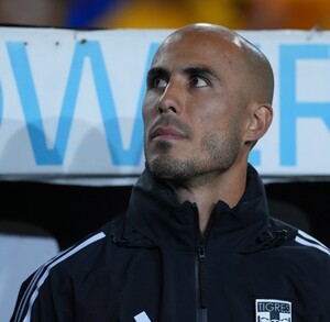 Guido Pizarro en la final contra Toluca.
