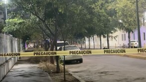 Lugar donde fue asesinado Alan 'N', operador de Los Chapitos, en Sinaloa.