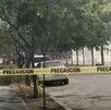 Lugar donde fue asesinado Alan 'N', operador de Los Chapitos, en Sinaloa.