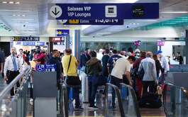 El Aeropuerto Internacional de Monterrey vio un incremento del 6.9 por ciento de tráfico de pasajeros en mayo de 2025, destacó Grupo OMA.