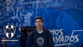 Stefan Medina, jugador de los Rayados del Monterrey.