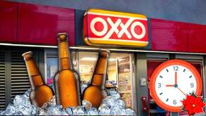Venta de alcohol en Oxxo en Nochebuena en Monterrey.