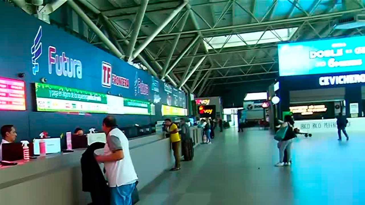 A diferencia de días anteriores, este 25 de diciembre la Central de Autobuses de Monterrey registró baja afluencia.