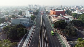 Ciudad de México tras pirotecnia en épocas navideñas.