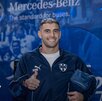 Germán Berterame, jugador de los Rayados del Monterrey.