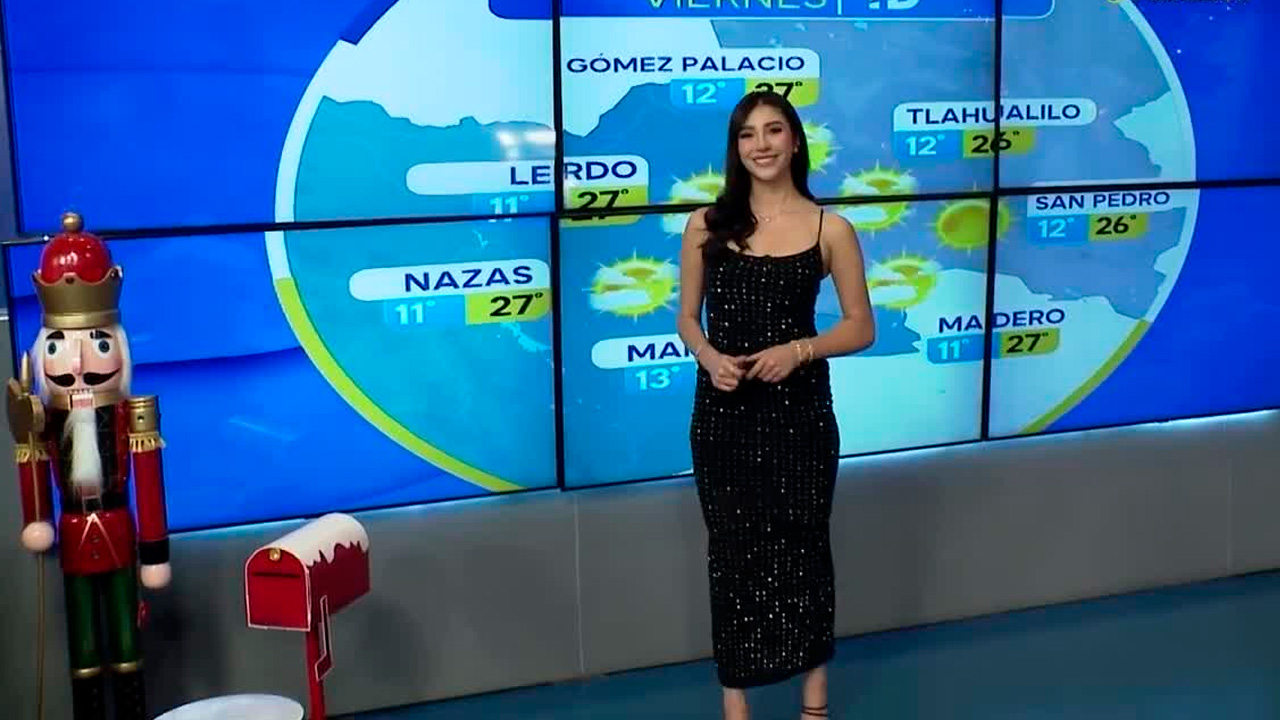 Fanny Ramírez nos da el pronóstico del tiempo en Laguna para este fin de semana.