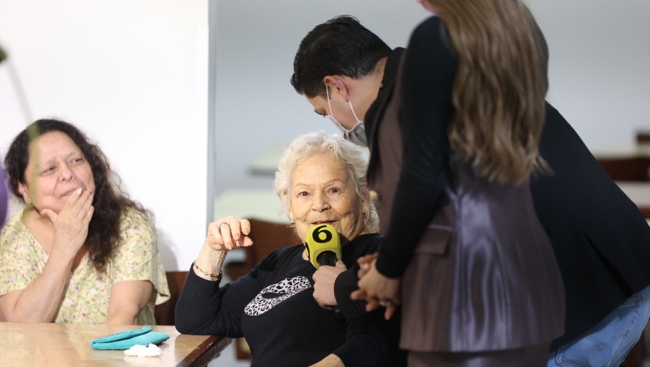 Residentes del asilo agradecieron todas las muestras de apoyo