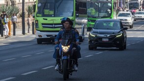 Tránsito en la Ciudad de México el 28 de diciembre 2025.