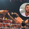 Randy Orton ejecutando un RKO a Evan Bourne mientras este aplicaba un Shooting Star Press.