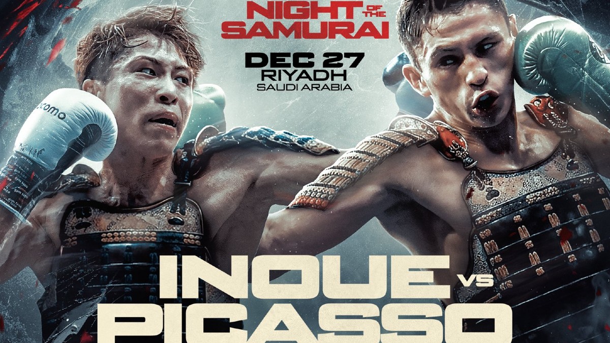 Naoya inoue y David Picasso estelarizaron la cartelera de The Ring V: Night of the Samurai.