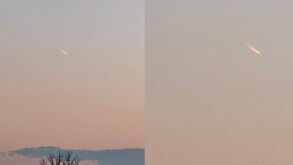 Extraño objeto volador en cielo de Juárez, Nuevo León