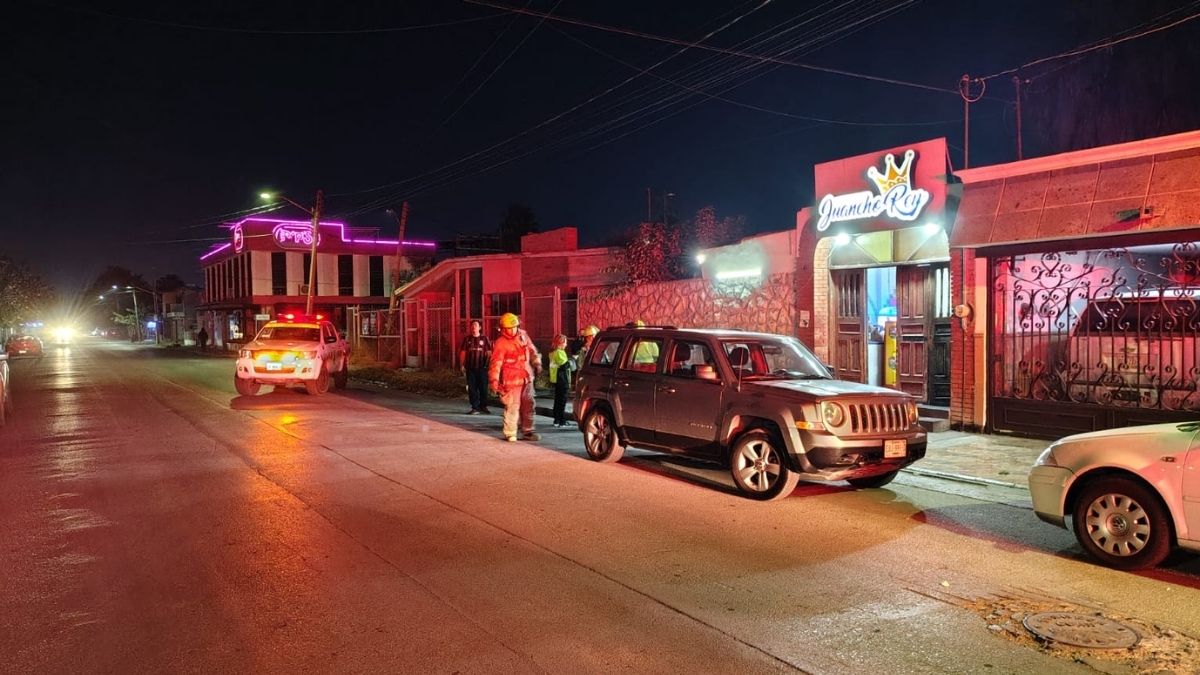 La taquería en donde se registó la explosión