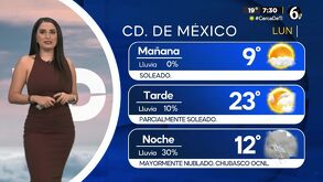 Clima en CdMx 29 de diciembre 2025 Telediario